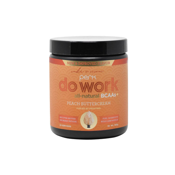 Do Work BCAA+ Naturally Sweetened Peach Buttercream