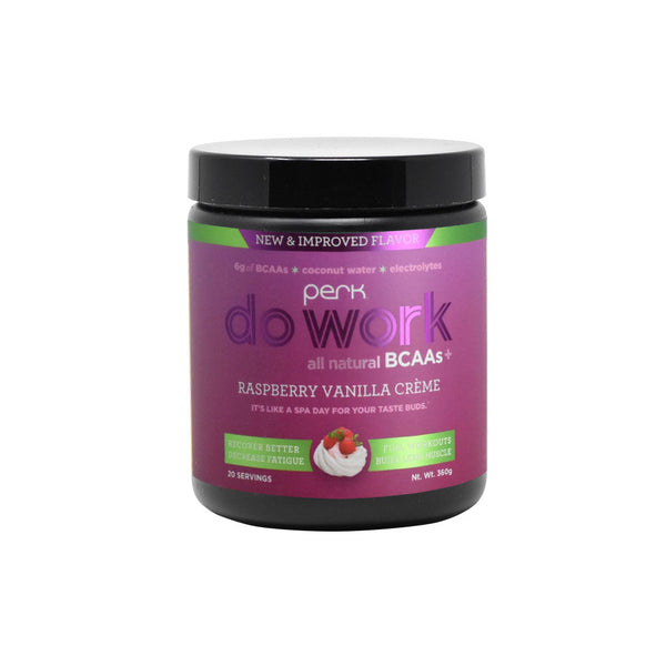 Do Work BCAA+ Naturally Sweetened Raspberry Vanilla Creme