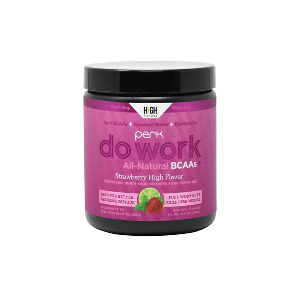 Do Work BCAA+ Naturally Sweetened Strawberry Lime Flavor
