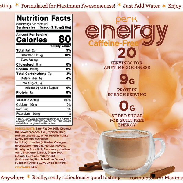 Energy CAFFEINE-FREE Horchata