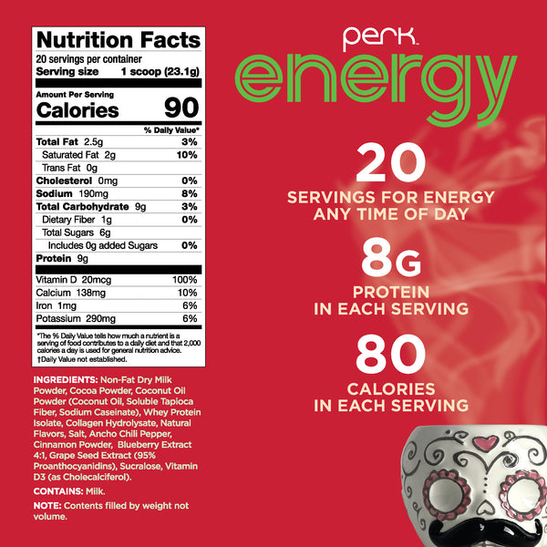 Energy CAFFEINE-FREE Mexican Hot Chocolate