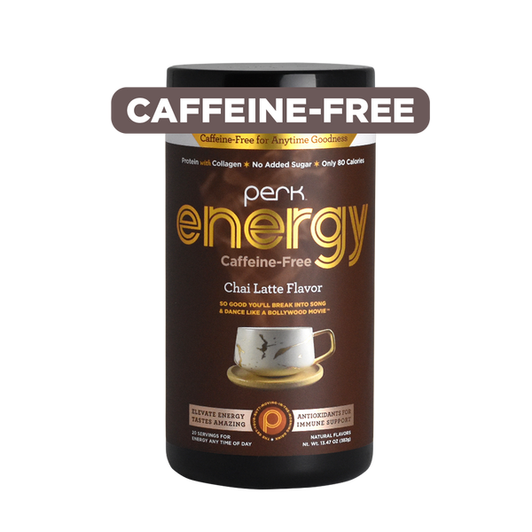 Perk Energy Caffeine Free - Canisters
