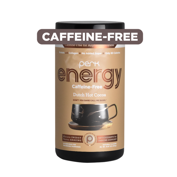 Perk Energy Caffeine Free - Canisters
