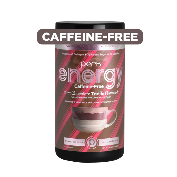 Perk Energy Caffeine Free - Canisters