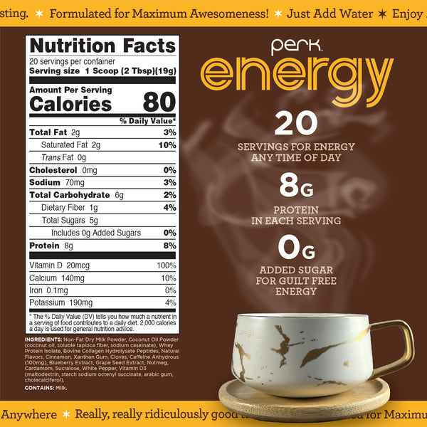 Energy Chai Latte
