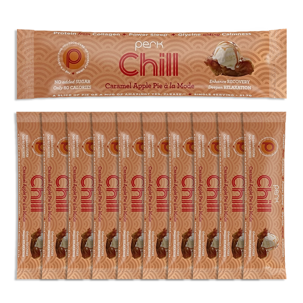 Chill Caramel Apple Pie A la Mode