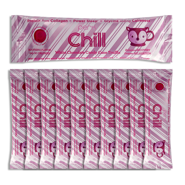 Chill Original White Chocolate Candy Cane Truffle