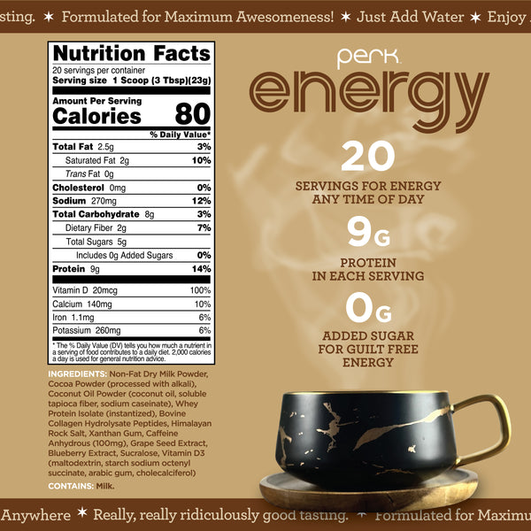 Energy Dutch Hot Cocoa