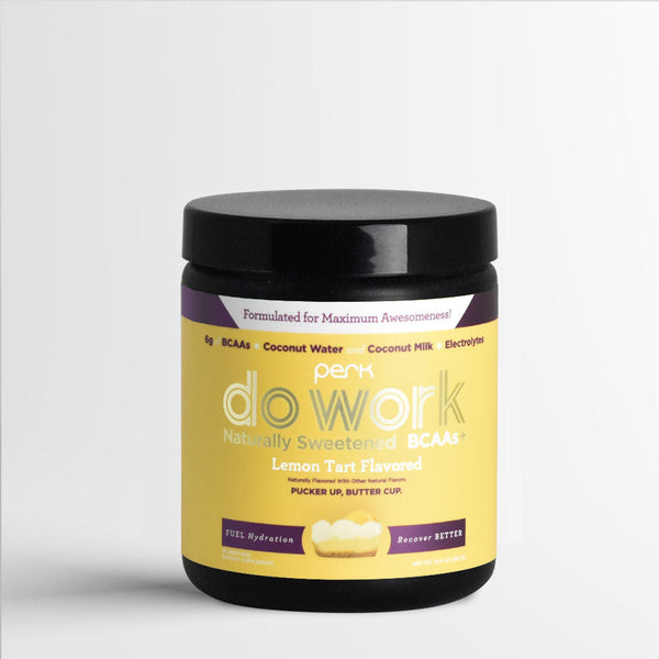 Do Work BCAA+ Naturally Sweetened Lemon Tart