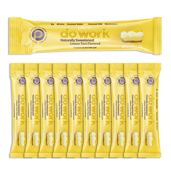 Do Work BCAA+ Naturally Sweetened Lemon Tart