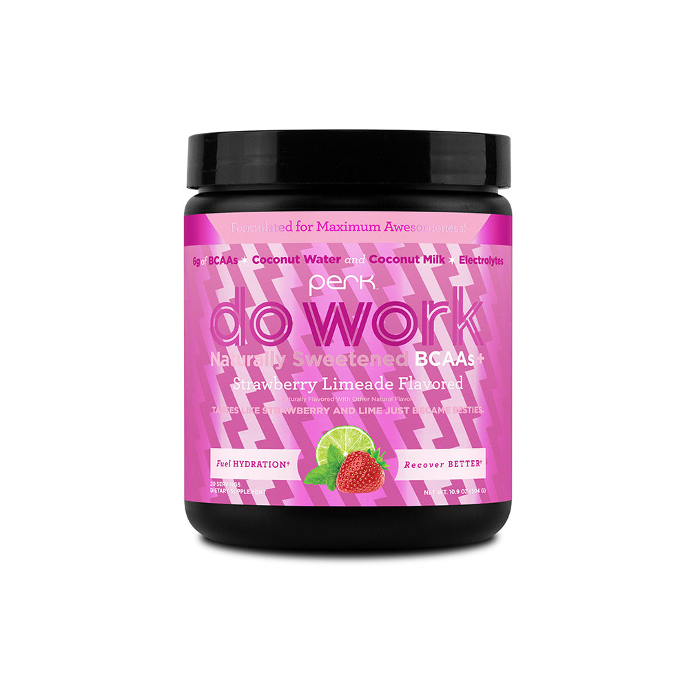 Do Work Bcaa+ Naturally Sweetened Strawberry Lime (20 Servings)