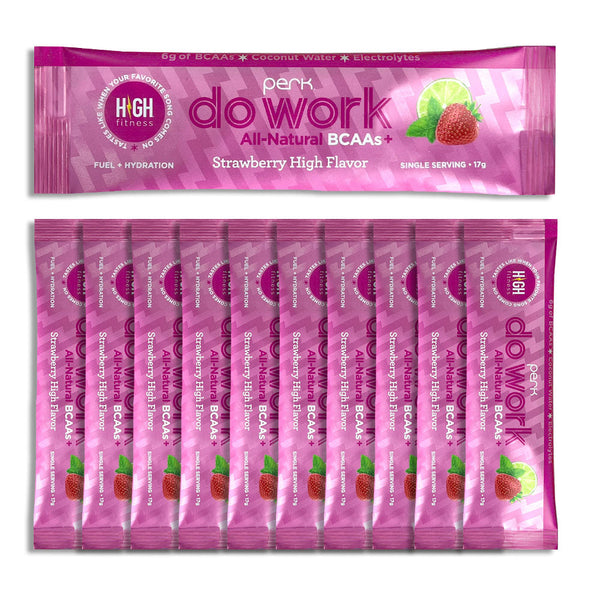 Do Work BCAA+ Naturally Sweetened Strawberry Lime Flavor