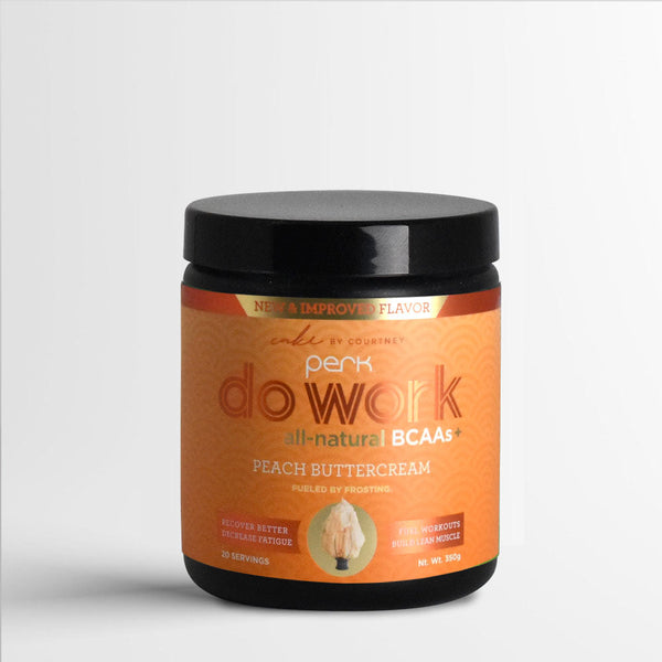 Do Work BCAA+ Naturally Sweetened Peach Buttercream