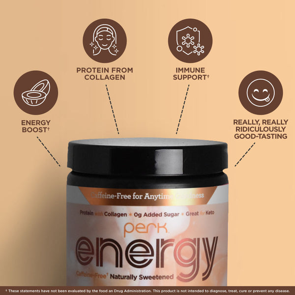 Energy Naturally Sweetened Lactose Free CAFFEINE-FREE Horchata