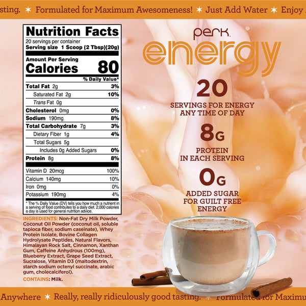 Energy Horchata