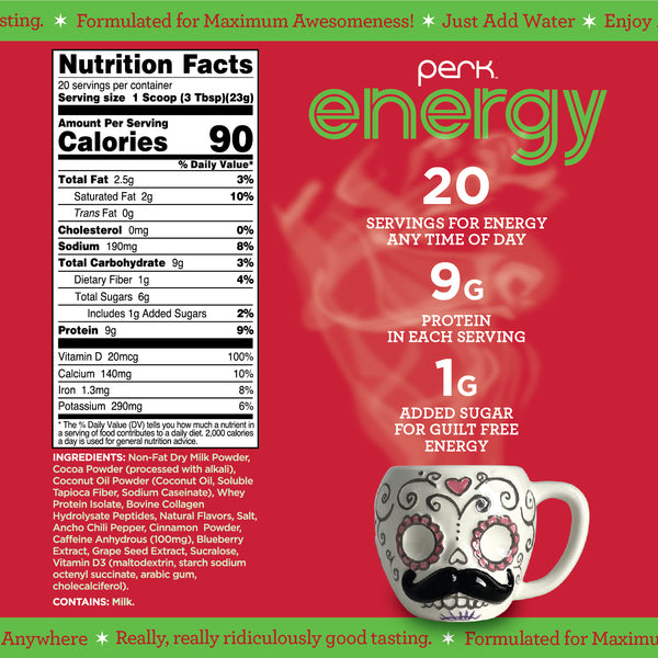 Energy Mexican Hot Chocolate