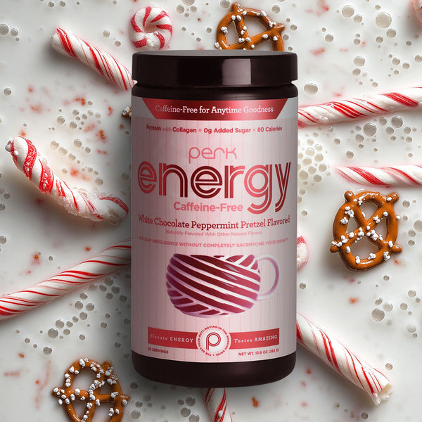 Energy CAFFEINE-FREE White Chocolate Peppermint Pretzel