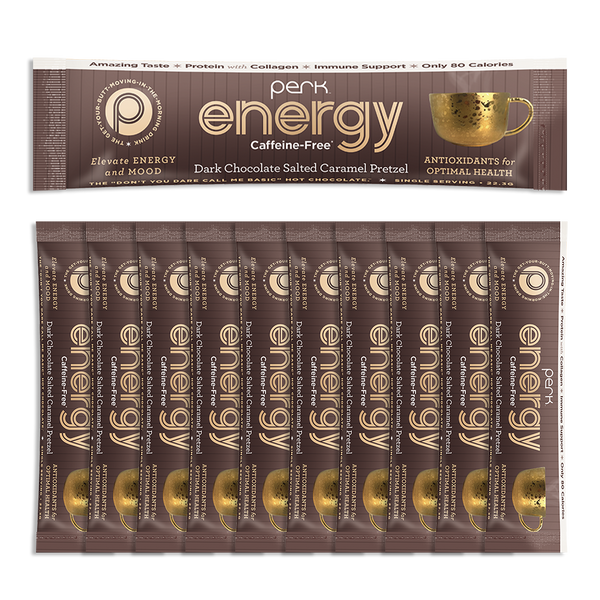 Energy CAFFEINE-FREE Dark Chocolate Salted Caramel Pretzel*