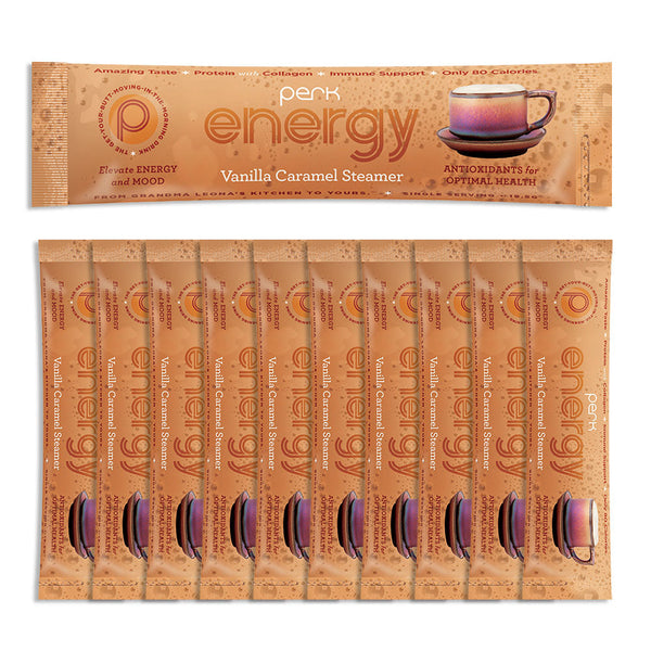 Energy Vanilla Caramel Steamer