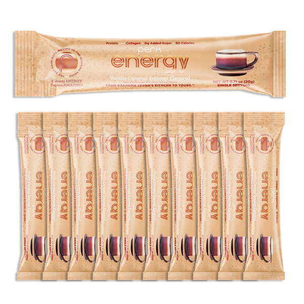 Energy Vanilla Caramel Steamer