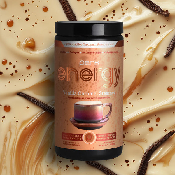 Energy Vanilla Caramel Steamer