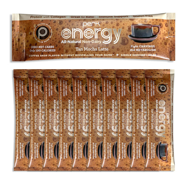 Energy Naturally Sweetened Lactose Free Tan Mocha Latte
