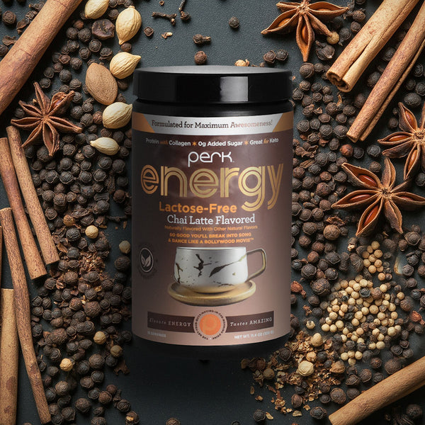 Energy Naturally Sweetened Lactose Free Chai Latte Flavor