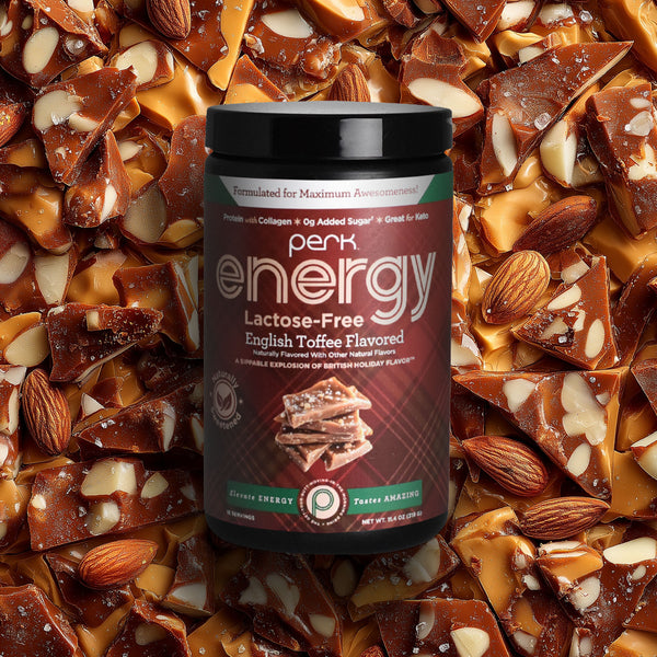 Energy Naturally Sweetened Lactose Free English Toffee