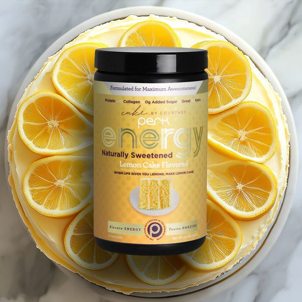 Energy Naturally Sweetened Lactose Free Lemon Cake
