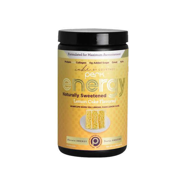 Energy Naturally Sweetened Lactose Free Lemon Cake