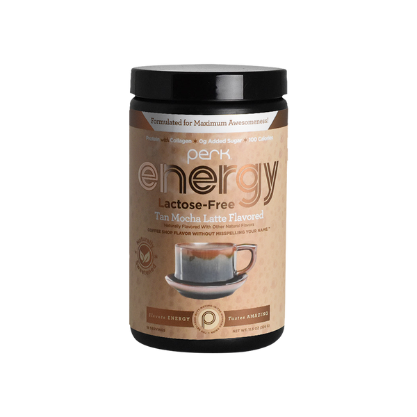 Energy Naturally Sweetened Lactose Free Tan Mocha Latte