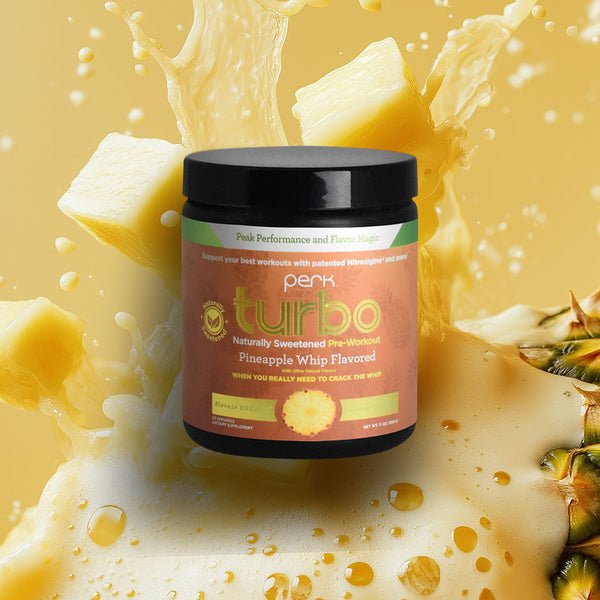 Turbo Pre-workout Naturally Sweetened Pineapple Cream