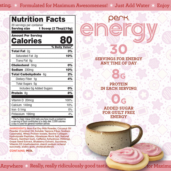 Energy Sugar Cookie