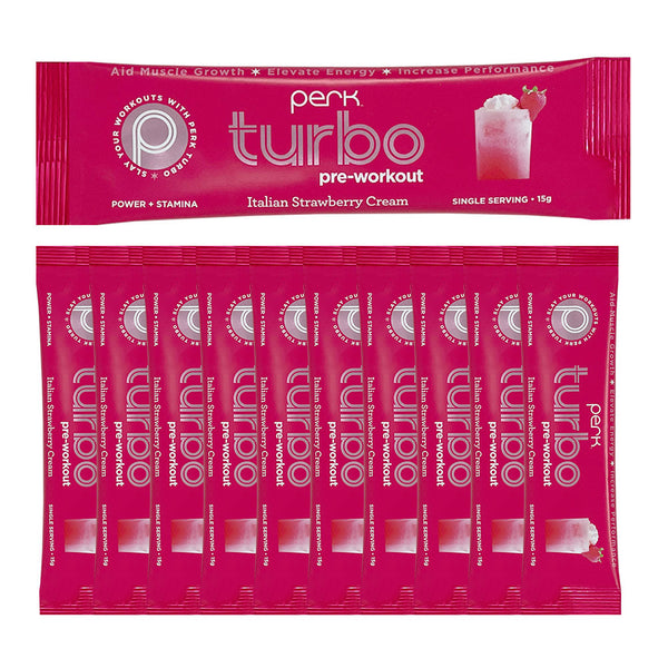 Turbo Pre-workout Italian Strawberry Cream