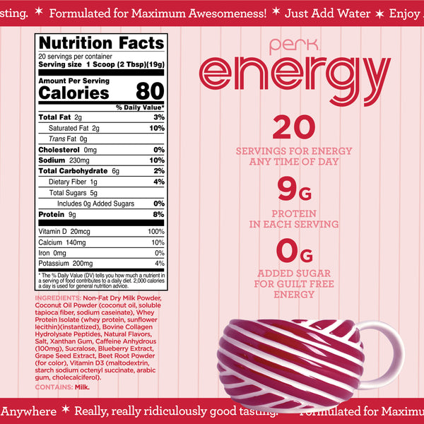 Energy Original White Chocolate Peppermint Pretzel
