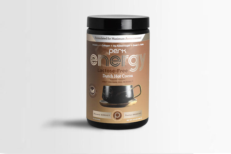 Energy Naturally Sweetened Lactose Free Dutch Hot Cocoa – Perk Energy