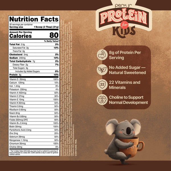 Perk Jr Protein for Kids