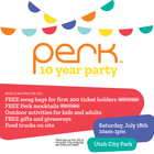 Perk's 10 Year Anniversary