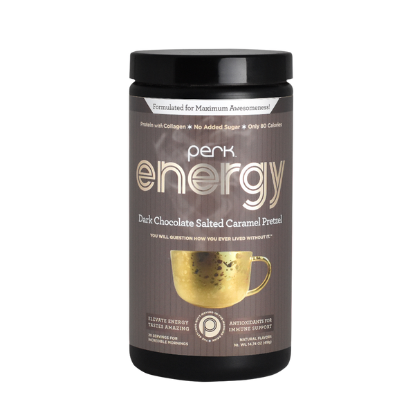 Energy Dark Chocolate Salted Caramel Pretzel