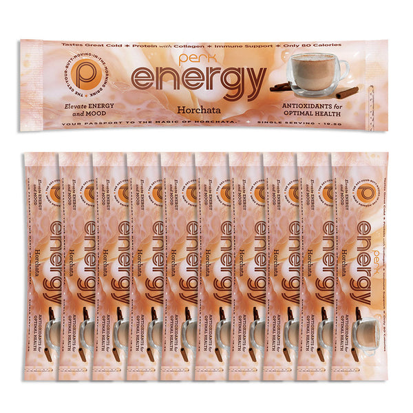 Energy Original Horchata, 10 Stick Packs