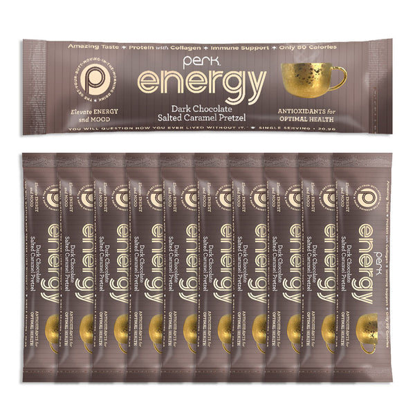 Energy Dark Chocolate Salted Caramel Pretzel