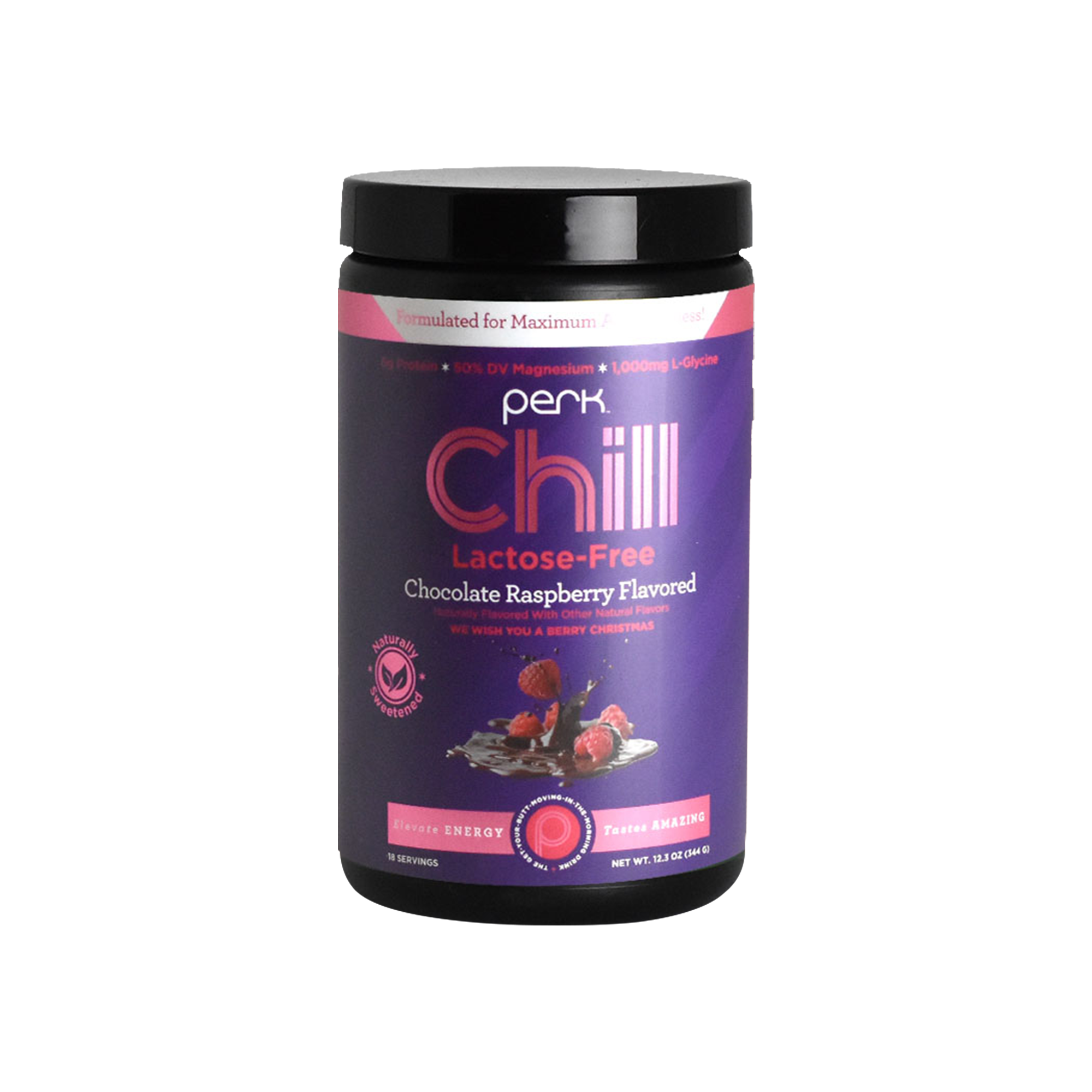 Chill Naturally Sweetened Lactose Free Chocolate Raspberry – Perk