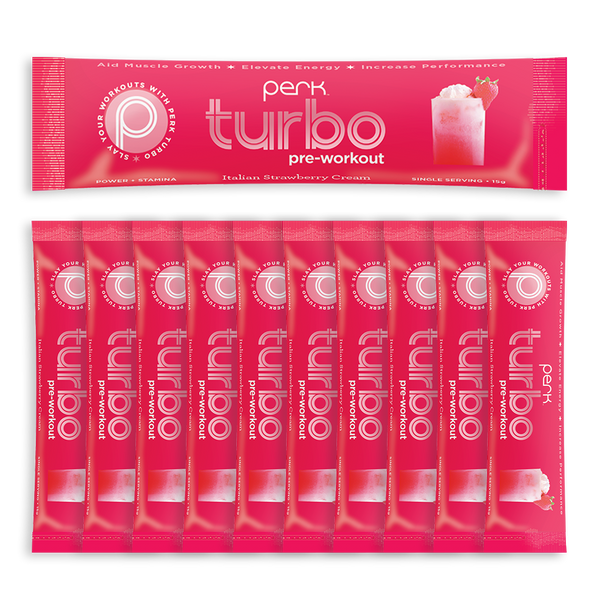 Turbo Pre-workout Italian Strawberry Cream