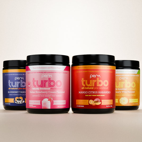 Perk Turbo Pre-Workout Naturally Sweetened